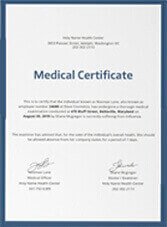 Certificado de qualidade