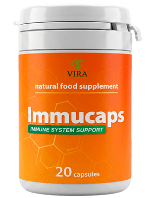 Immucaps - embalagem do produto para desparasitação natural